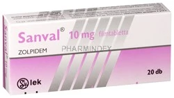 SANVAL, HYPNOGEN (Zolpidem) 10mg